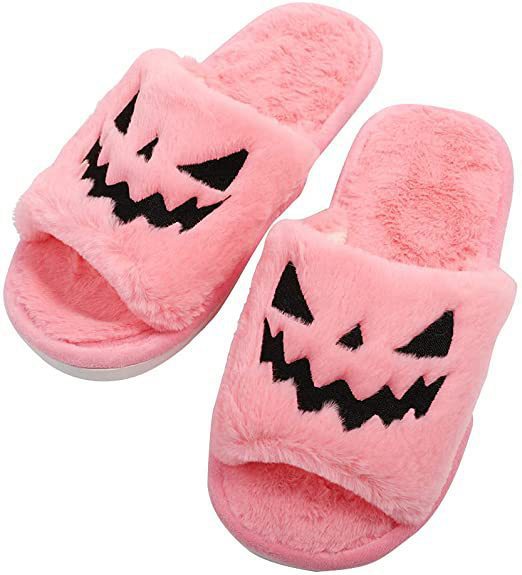 SkeleToes Plush slides