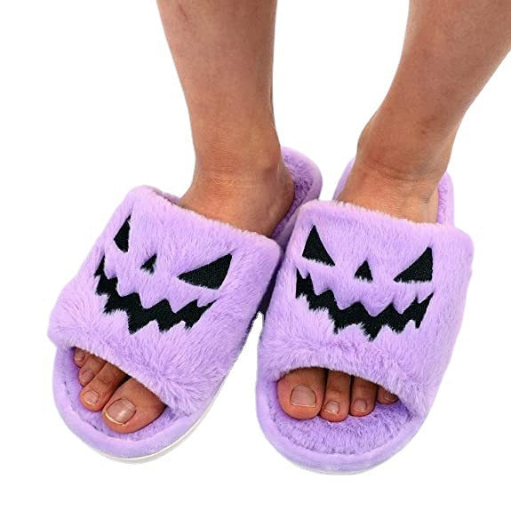 SkeleToes Plush slides