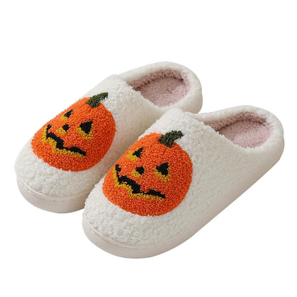 SkeleToes Pumpkin slippers