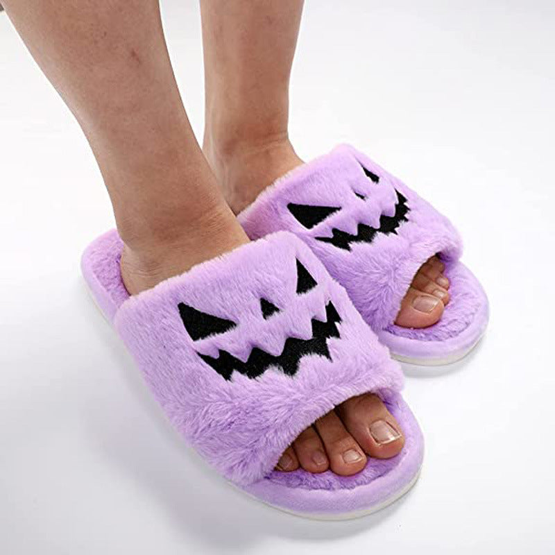 SkeleToes Plush slides