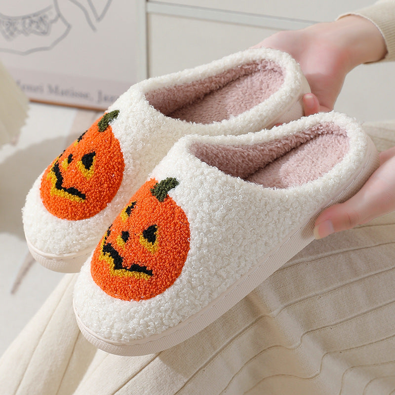 SkeleToes Pumpkin slippers