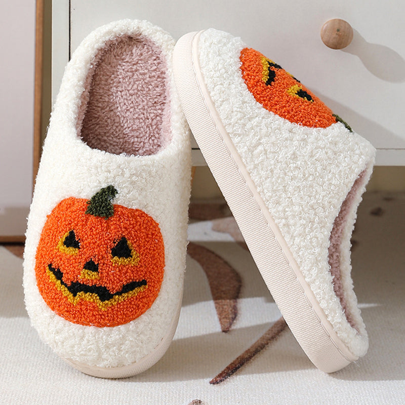 SkeleToes Pumpkin slippers