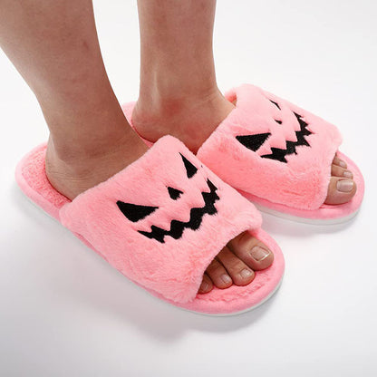 SkeleToes Plush slides
